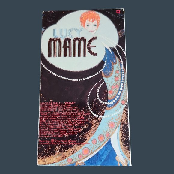Lucy Mame VHS Lucille Ball Warner Home Musical 1974 Classic - Picture 1 of 3